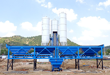 HZS90混凝土攪拌站(圖5) 中鐵二十二局集團90混凝土攪拌站